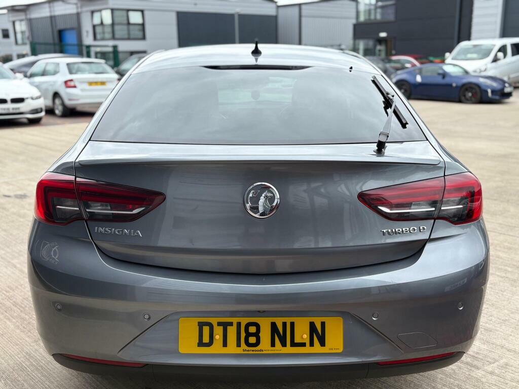 Vauxhall Insignia 1.6 Turbo D Blueinjection Sri Nav Grand Sport Euro DT18NLN Grey #6