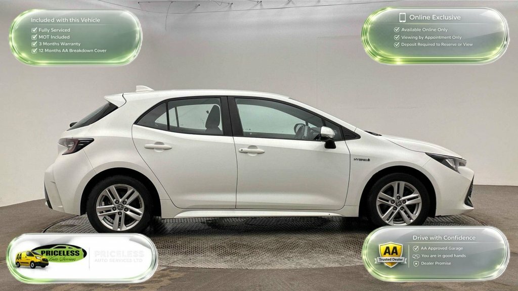 Toyota Corolla 1.8L Icon YE21UJM White #3