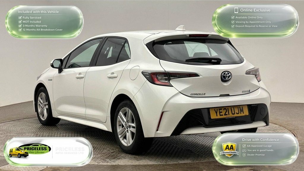 Toyota Corolla 1.8L Icon YE21UJM White #4