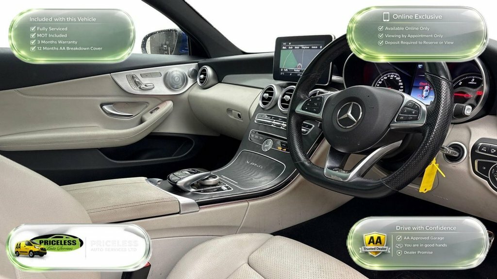 Mercedes-Benz C Class 2.1L Amg Line DA18DTU Blue #5