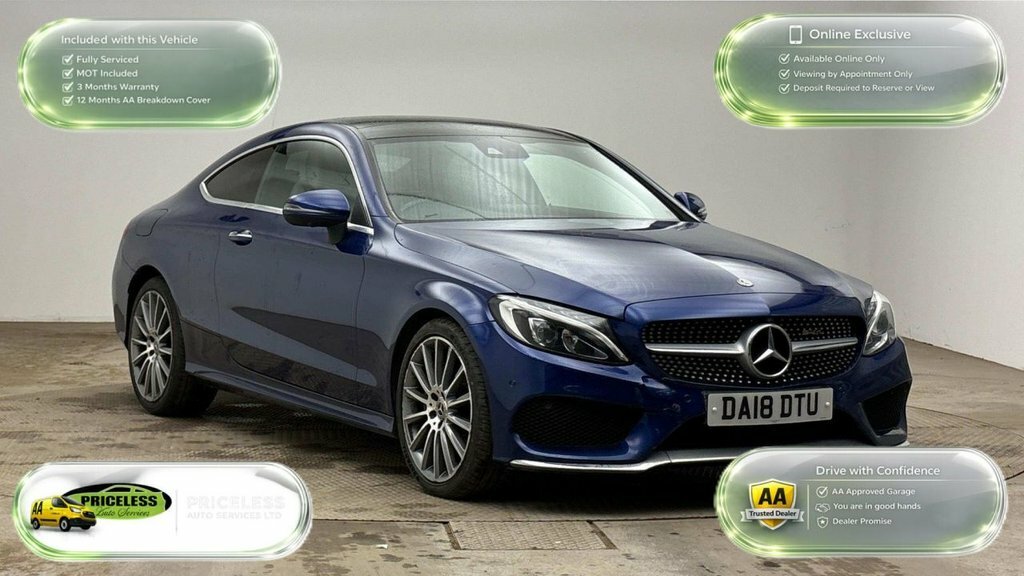 Mercedes-Benz C Class 2.1L Amg Line Blue
