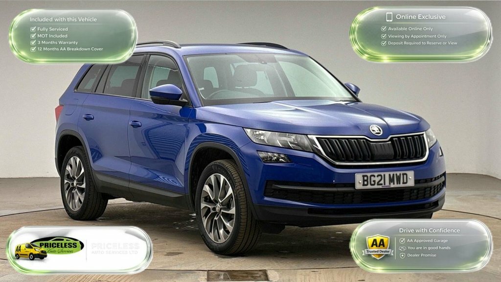 Skoda Kodiaq 1.5 Tsi Se Drive Dsg 7 Seat Blue #1