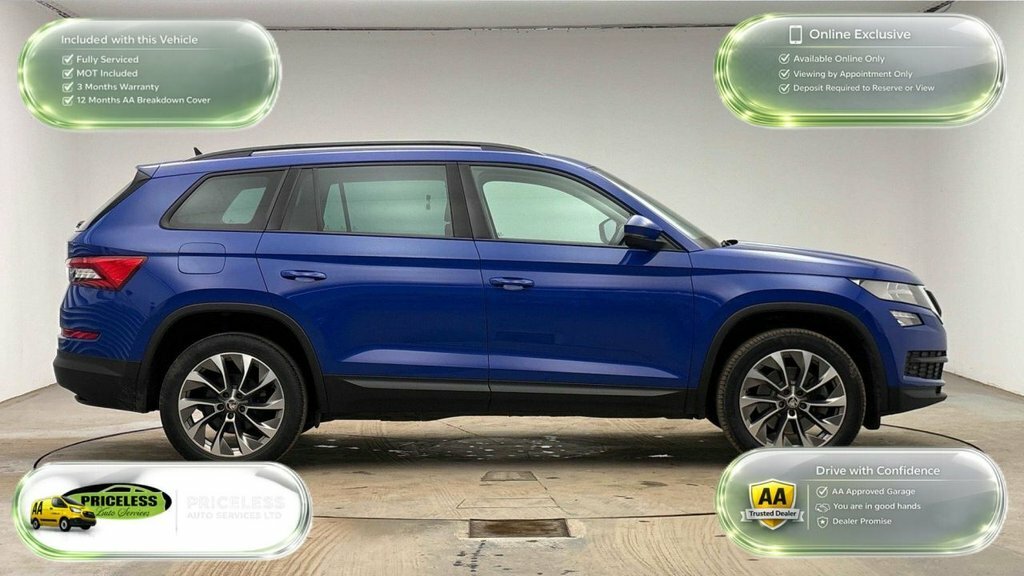 Skoda Kodiaq 1.5 Tsi Se Drive Dsg 7 Seat Blue #3