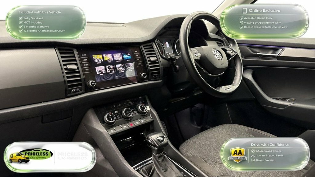 Skoda Kodiaq 1.5 Tsi Se Drive Dsg 7 Seat Blue #2