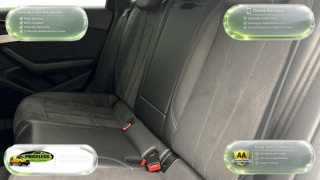 Audi A4 2L S Line VE72NZC White #6