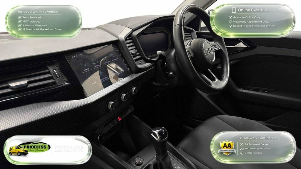 Audi A1 1L Technik BL23XGE White #2