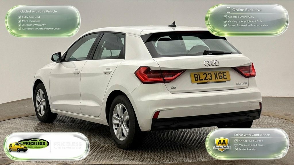 Audi A1 1L Technik BL23XGE White #4