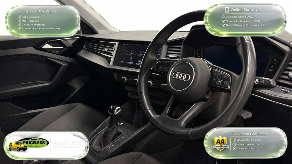 Audi A1 1L Technik BL23XGE White #5
