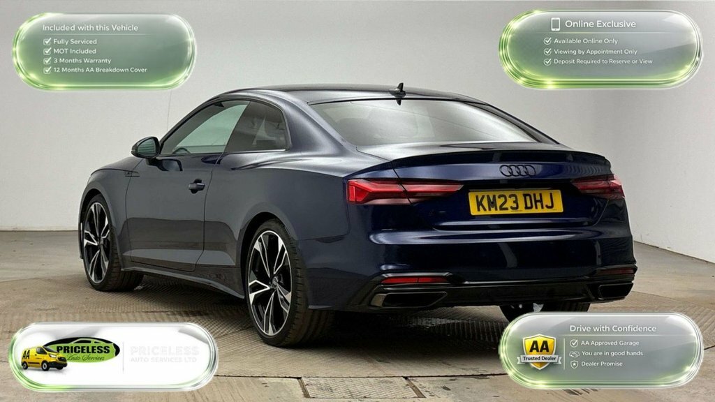 Audi A5 2L Black Edition KM23DHJ Blue #4