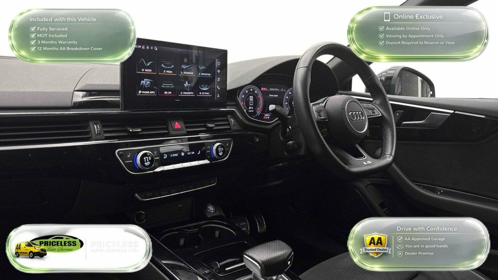 Audi A5 2L Black Edition KM23DHJ Blue #2