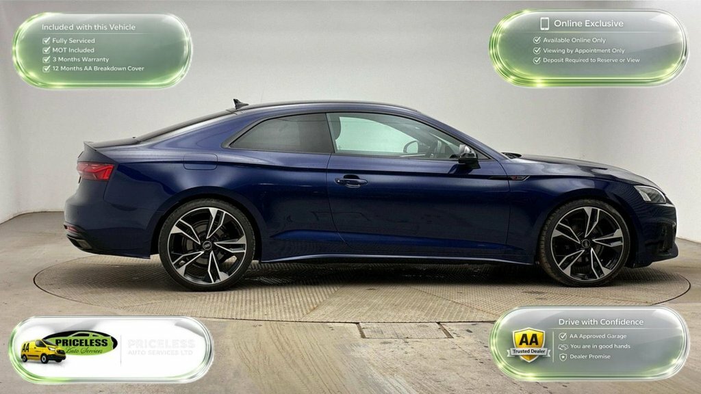 Audi A5 2L Black Edition KM23DHJ Blue #3
