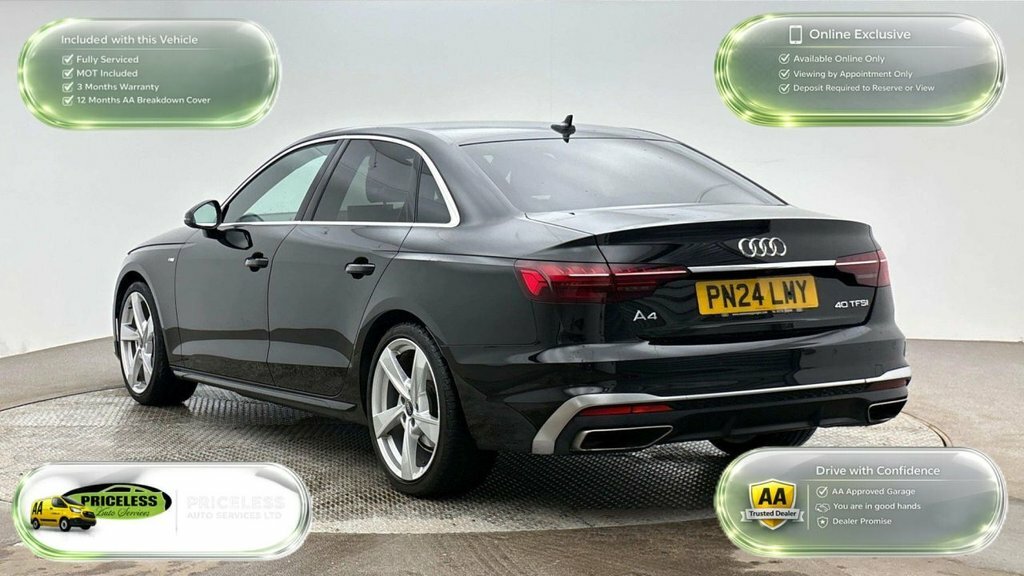 Audi A4 2L S Line PN24LMY Black #4