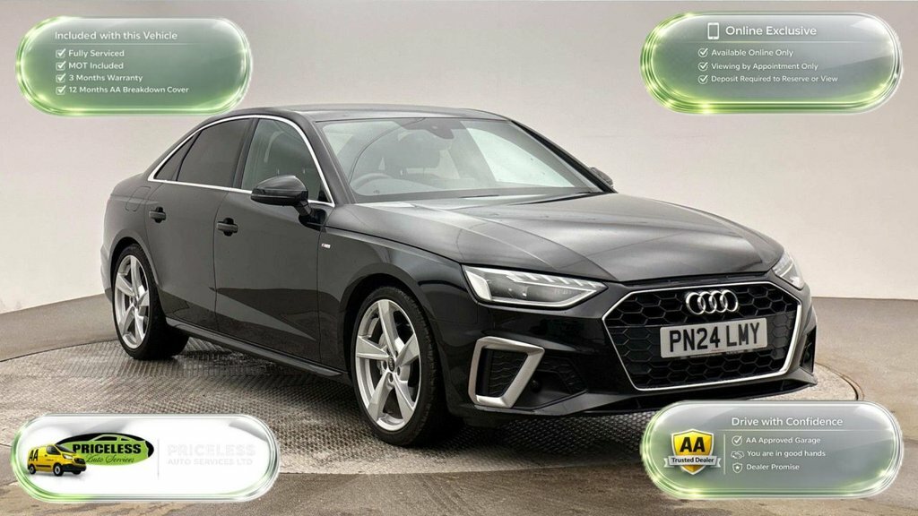 Audi A4 2L S Line Black