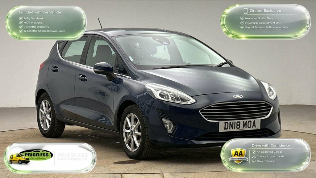 Ford Fiesta 1L Zetec Blue