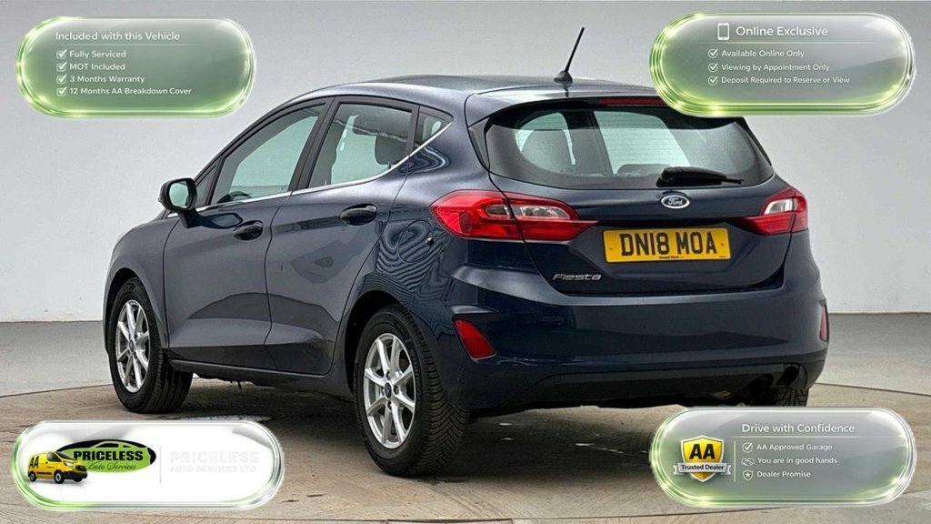 Ford Fiesta 1L Zetec DN18MOA Blue #4
