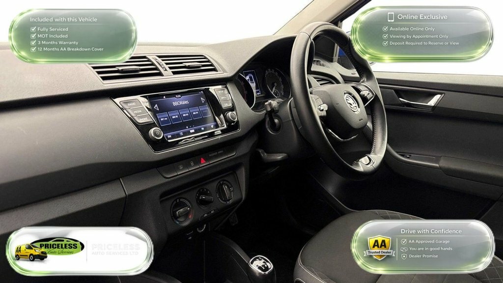 Skoda Fabia 1L Se GJ71LVF Blue #2