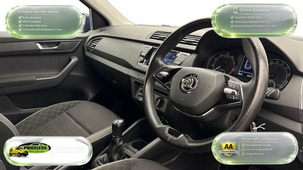 Skoda Fabia 1L Se GJ71LVF Blue #5