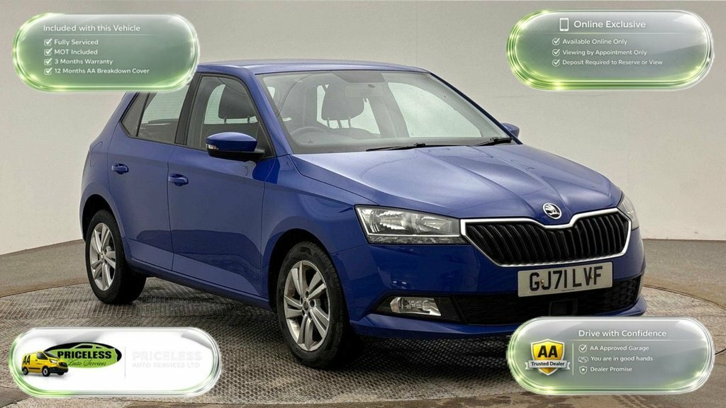 Skoda Fabia 1L Se Blue
