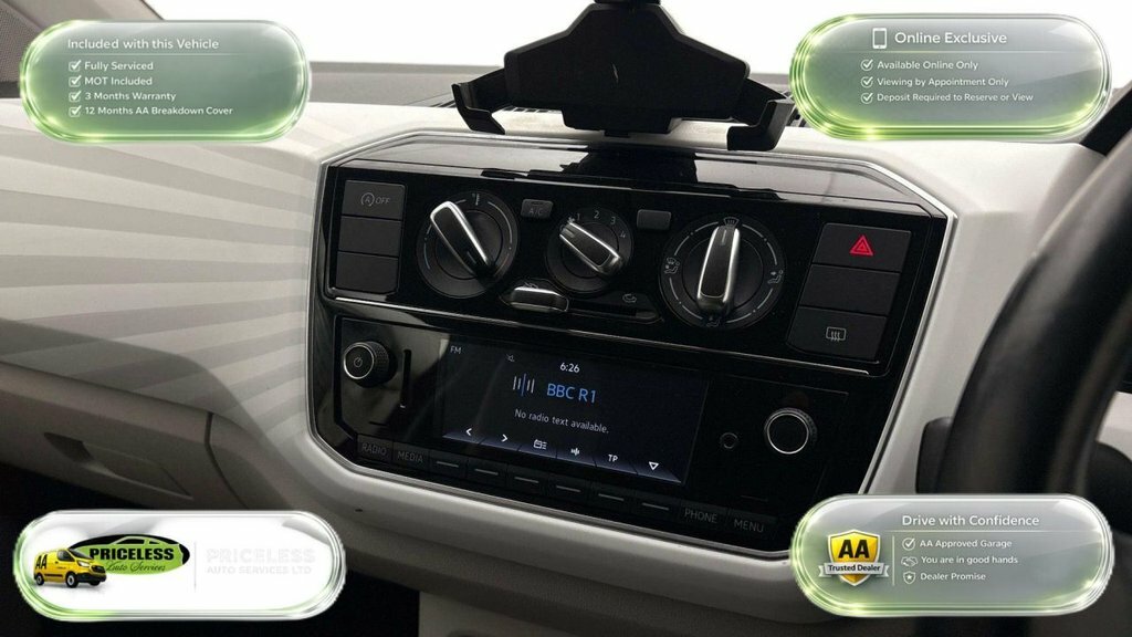 Volkswagen Up Move Up Tech Edition Black #7