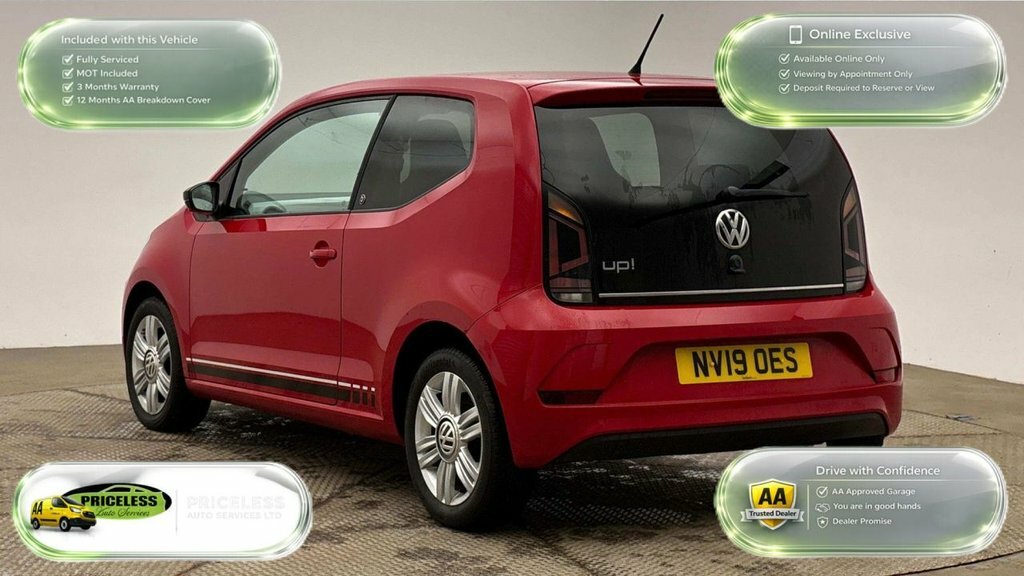 Volkswagen Up Move Up Tech Edition Black #4