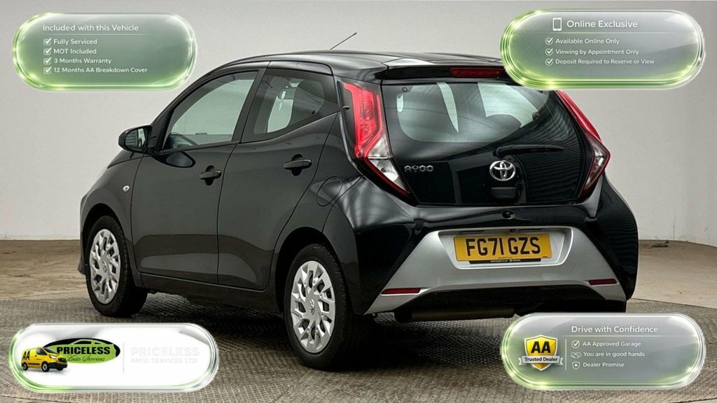 Toyota Aygo 1L X-play FG71GZS Black #4