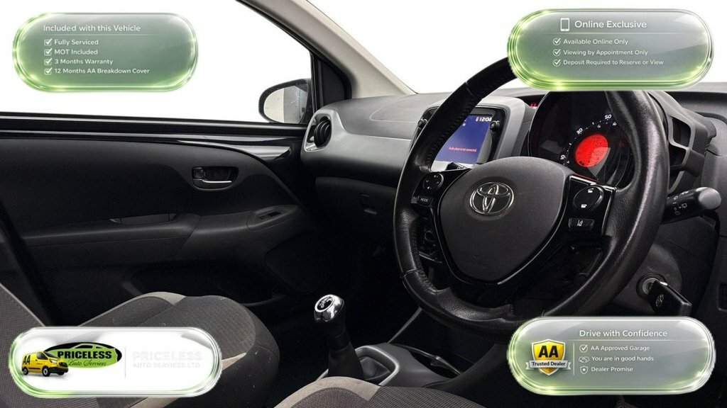 Toyota Aygo 1L X-play FG71GZS Black #5