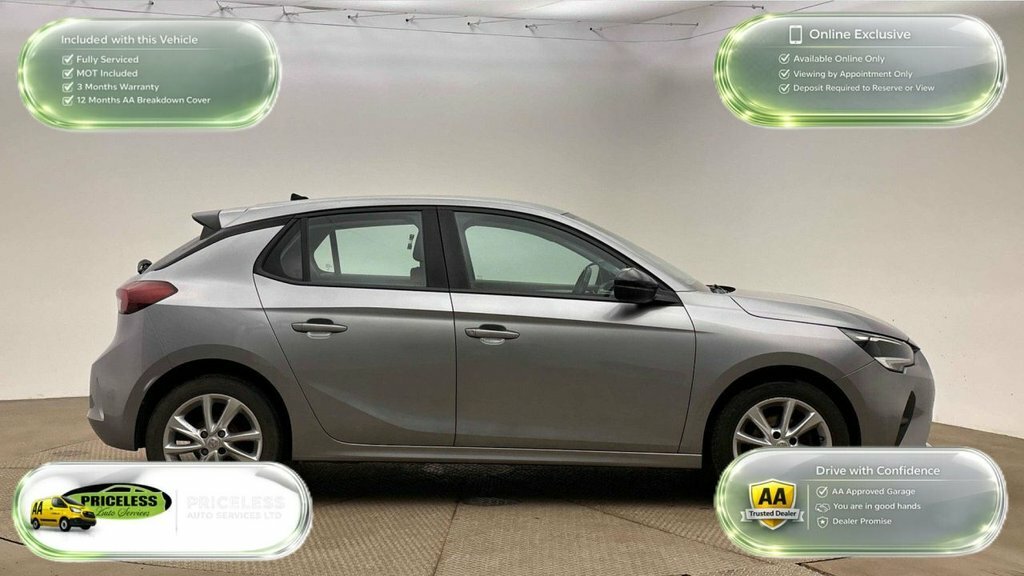 Vauxhall Corsa 1.2L Se SA70XOK Grey #3