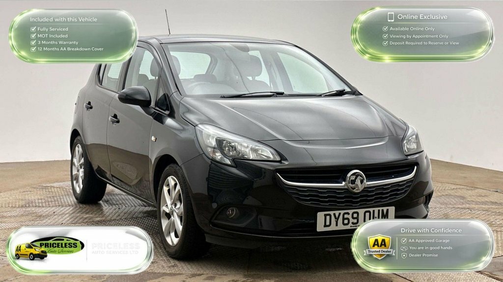 Vauxhall Corsa 1.4L Energy Black