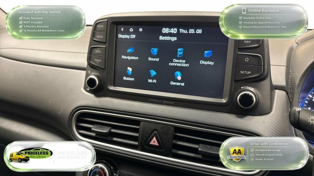 Hyundai Kona Hatchback Blue #7