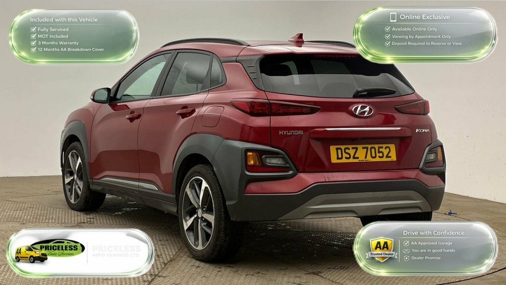 Hyundai Kona Hatchback Blue #4