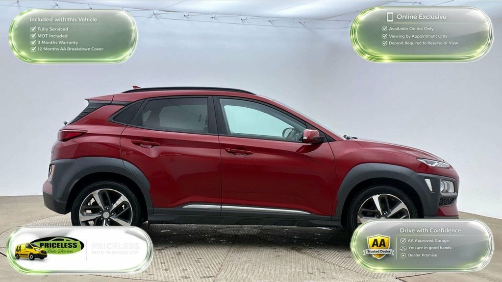 Hyundai Kona Hatchback Blue #3