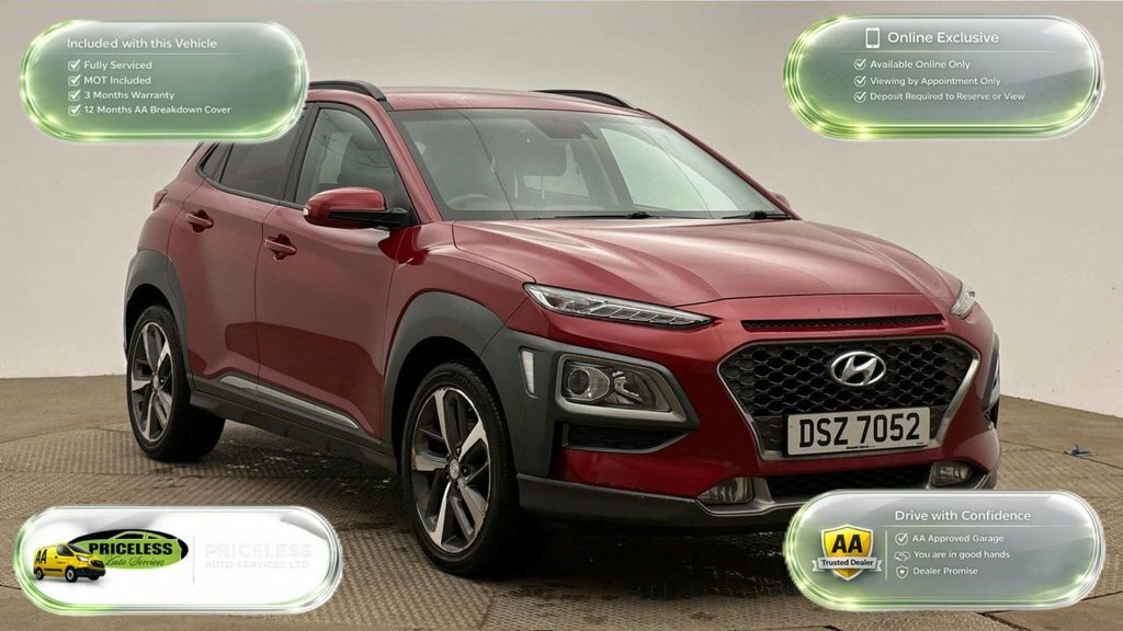 Hyundai Kona Hatchback Blue #1