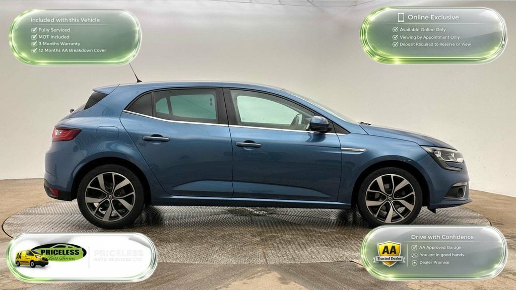 Renault Megane 1.3L Iconic MH68DMO Blue #3