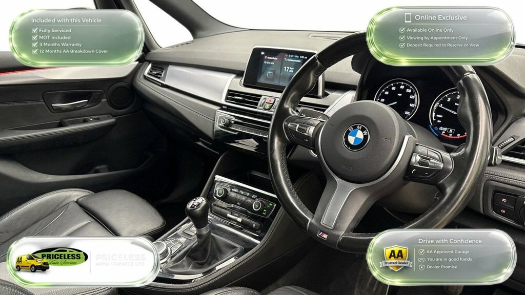 BMW 2 Series Active Tourer Mpv Blue #5