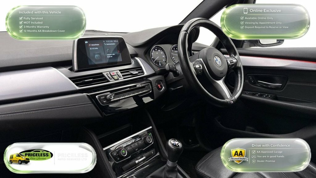 BMW 2 Series Active Tourer Mpv Blue #2