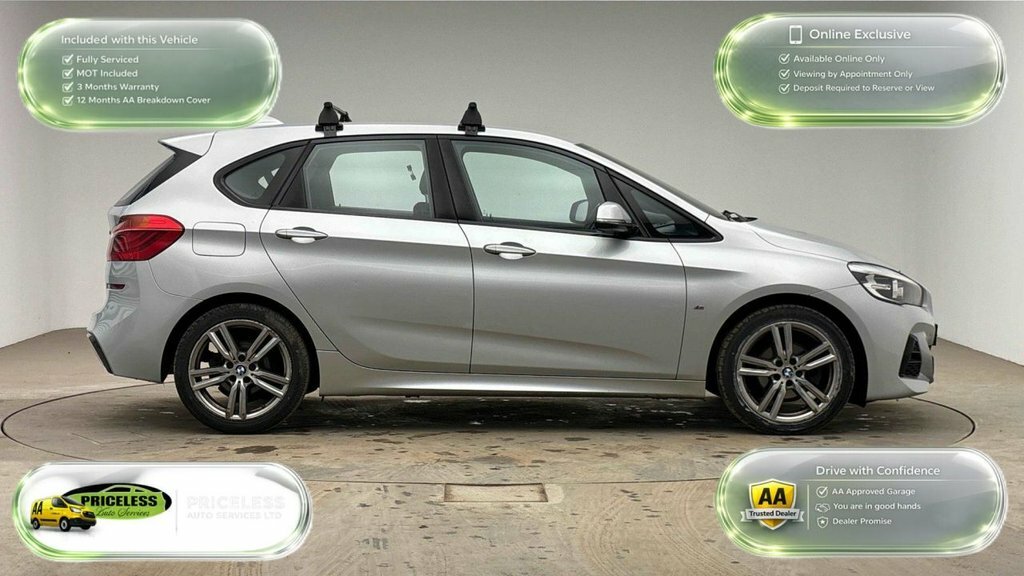 BMW 2 Series Active Tourer Mpv Blue #3