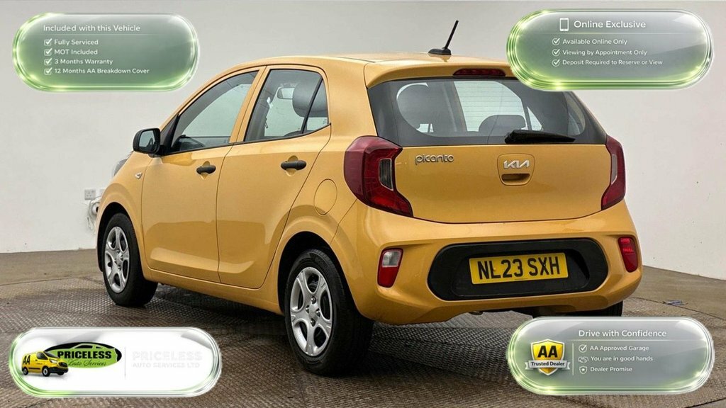 Kia Picanto 1L 1 NL23SXH Yellow #4