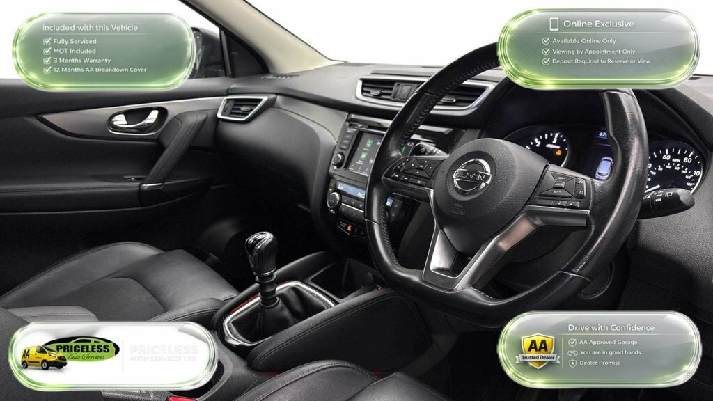 Nissan Qashqai 1.5L Tekna VK19OSO Black #5