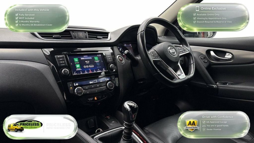 Nissan Qashqai 1.5L Tekna VK19OSO Black #2