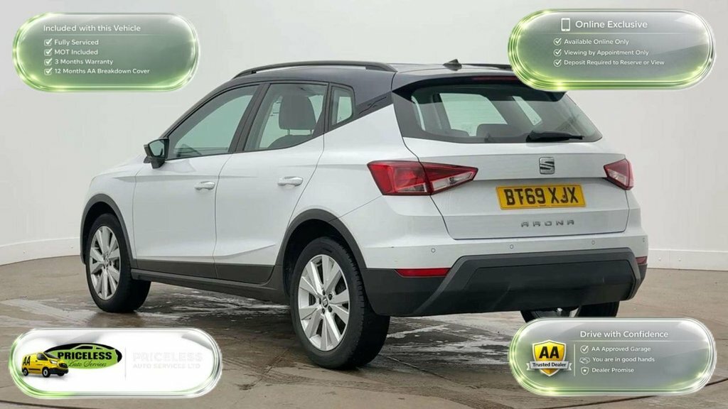 Seat Arona 1.6L Se Technology Lux BT69XJX White #4