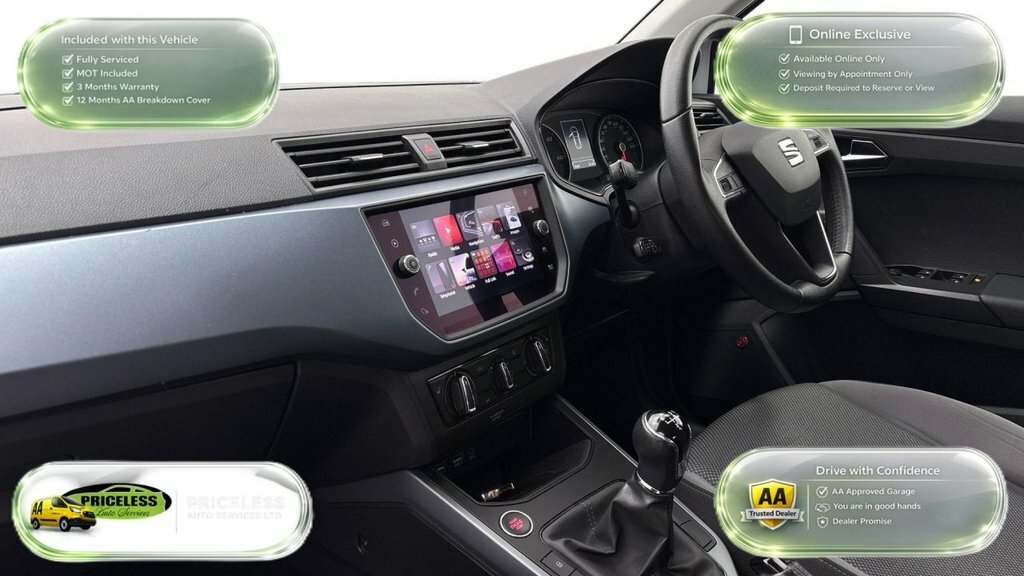 Seat Arona 1.6L Se Technology Lux BT69XJX White #2