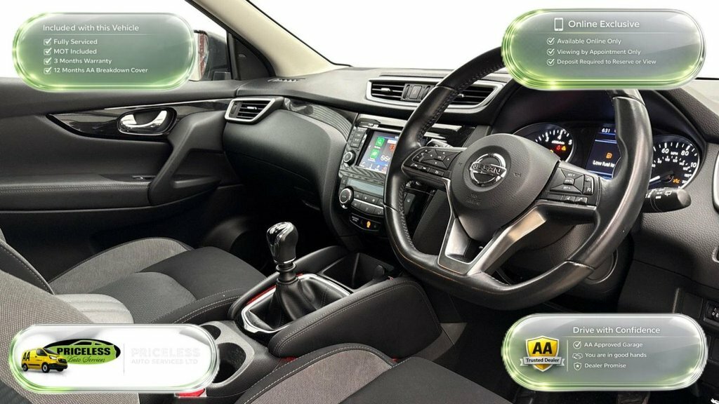 Nissan Qashqai 1.3L N-connecta HY69OHJ White #5