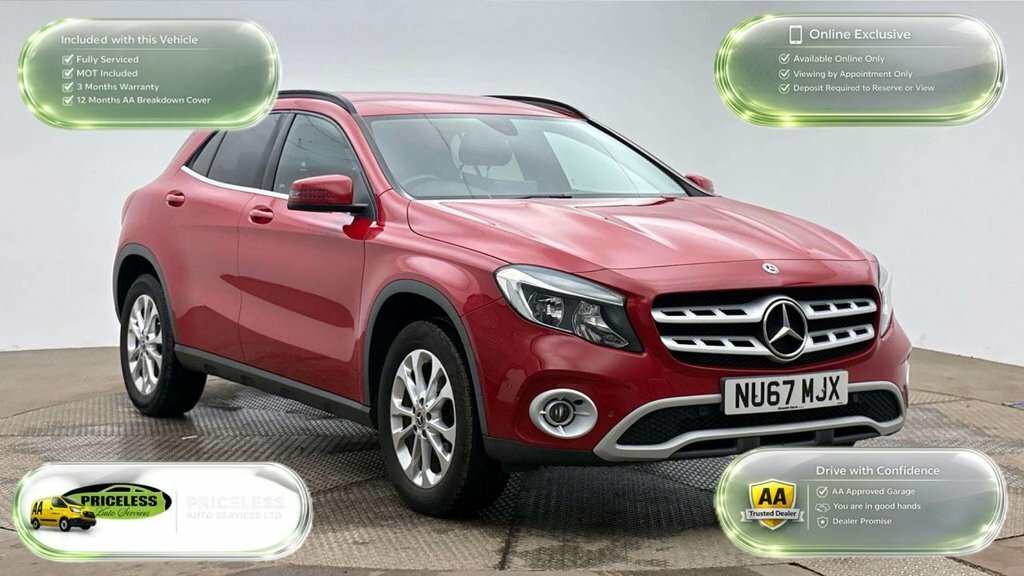 Mercedes-Benz GLA Class 2.1L Se Red