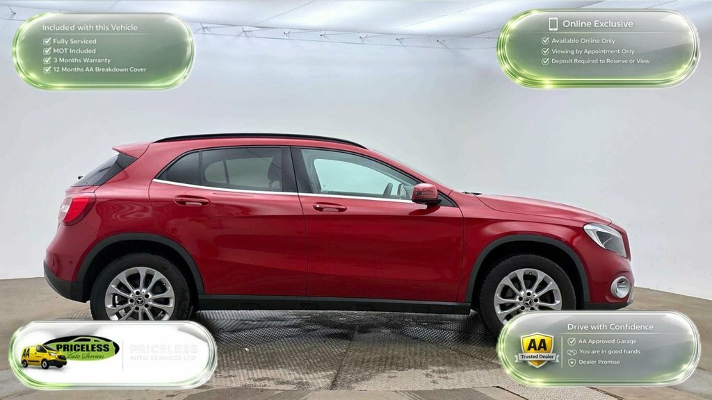Mercedes-Benz GLA Class 2.1L Se Red #3