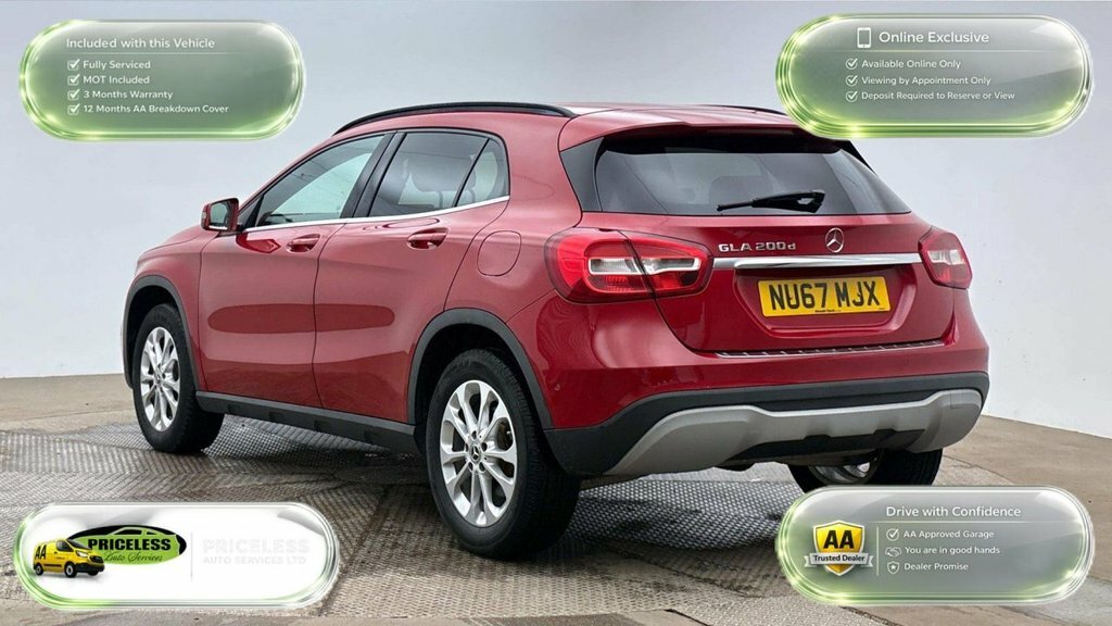 Mercedes-Benz GLA Class 2.1L Se Red #4