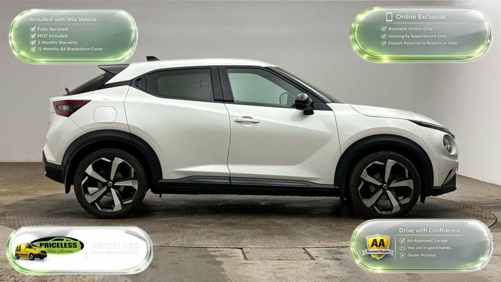 Nissan Juke 1L N-connecta YS69ZNW White #3
