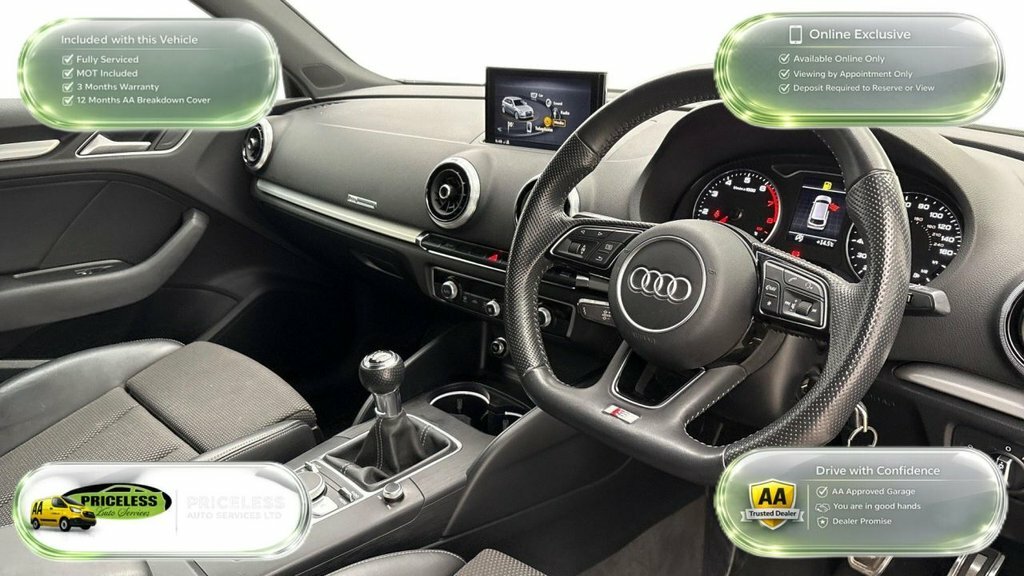 Audi A3 1.5L S Line VE68FDG Grey #5