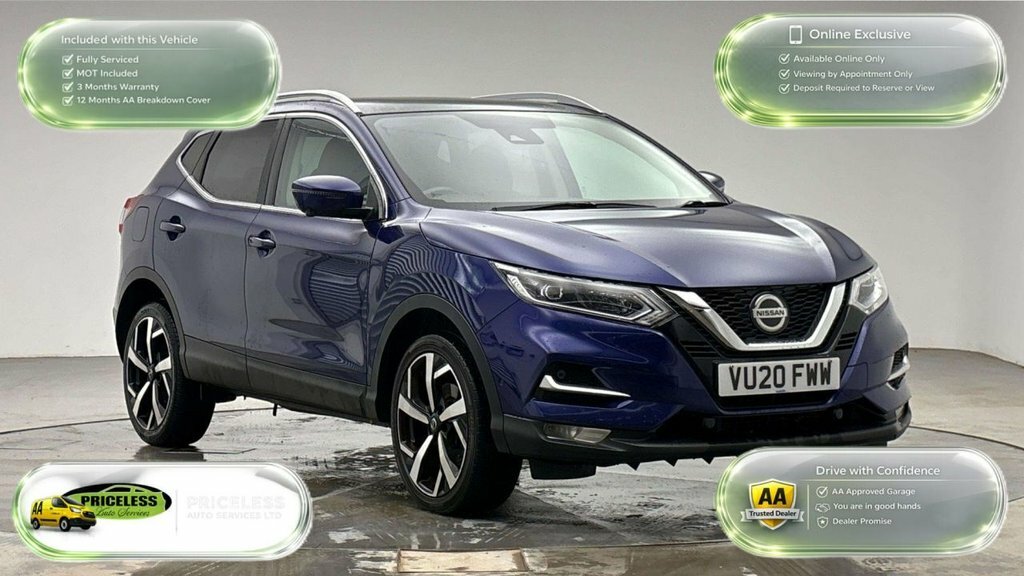 Nissan Qashqai 1.3L Tekna Blue