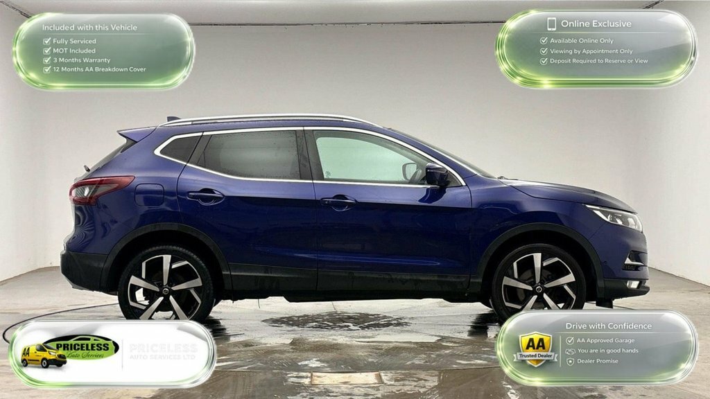 Nissan Qashqai 1.3L Tekna VU20FWW Blue #3