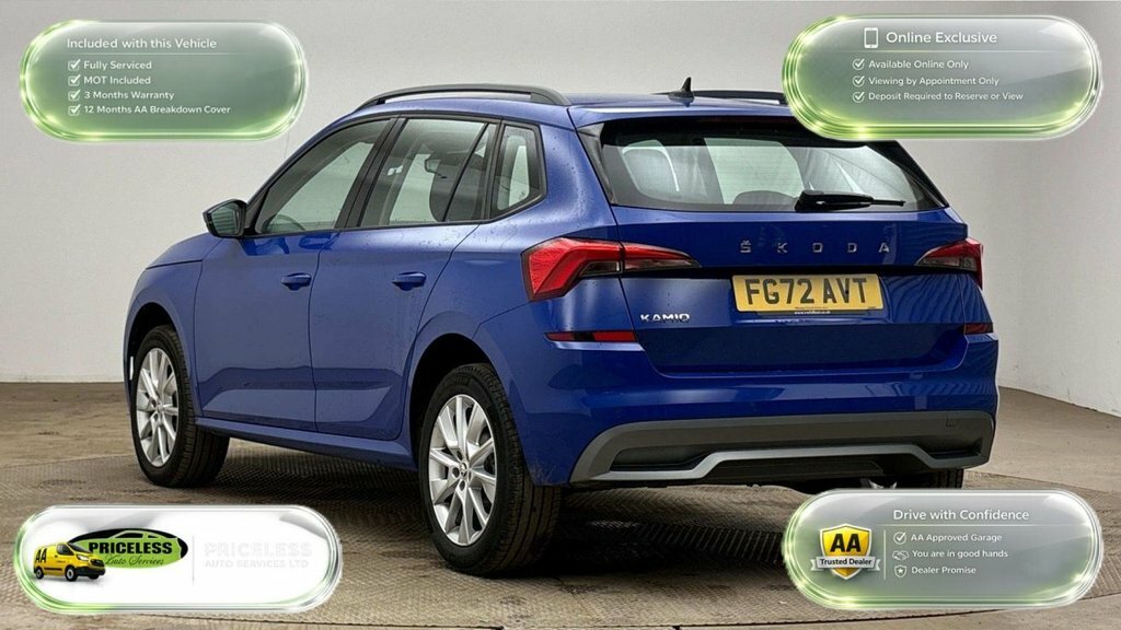 Skoda Kamiq 1L Se FG72AVT Blue #4